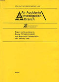 Report on the Accident to Boeing 737-400 G-Obme near Kegworth, Leicestershire, on 8 January 1989 (Aircraft Accident Report)