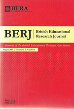 Load image into Gallery viewer, BERJ: British Educational Research Journal, August 2017, Volume 43, Number 4 - Journal of the British Educational Research Association