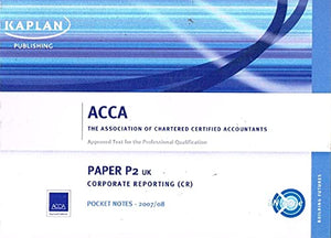 P2 Corporate Reporting CR (UK): Pocket Notes (Acca)