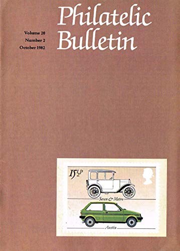 Philatelic Bulletin - Volume 20, Number 2, October 1982
