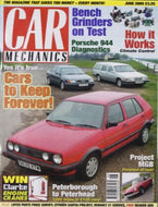 Car Mechanics magazine, June 2005: Porsche 944, VW Golf Gti Mk1, MGB GT, Volvo, Audi