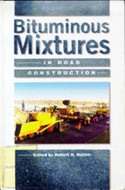 Bituminous mixtures in road construction