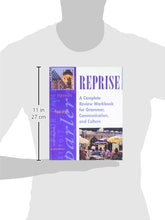 Load image into Gallery viewer, Reprise: A Complete Review Workbook for Grammar, Communication and Culture