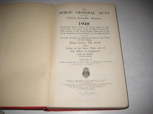 The Public General Acts and Church Assembly Measure of 1948. Volume II