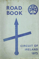 Circuit of Ireland Rally 1973 - Road Book