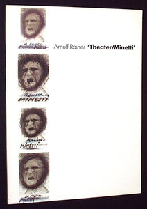 Arnulf Rainer: Theater/Minetti (German Edition)