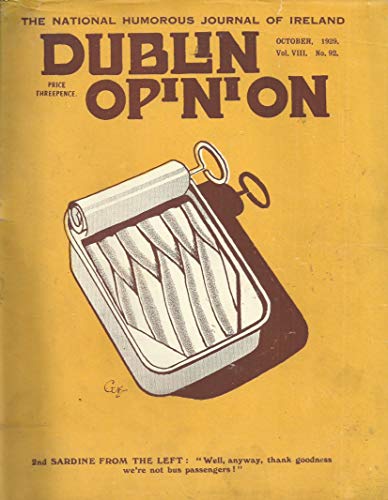 Dublin Opinion - Vol. VIII, No. 92 - October 1929 - The National Humorous Journal of Ireland