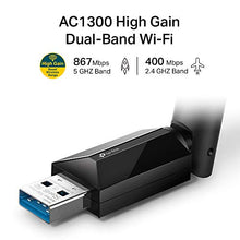 Load image into Gallery viewer, TP-Link Archer T3U AC1300 MU-MIMO USB 3.0 WiFi Adapter