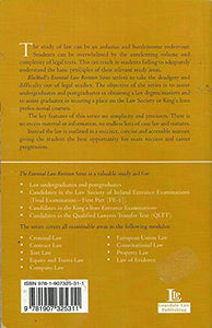 Constitutional Law: Blackhall's Essential Law Revision Series