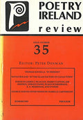 Poetry Ireland review issue no. 35 (Poetry Ireland review)