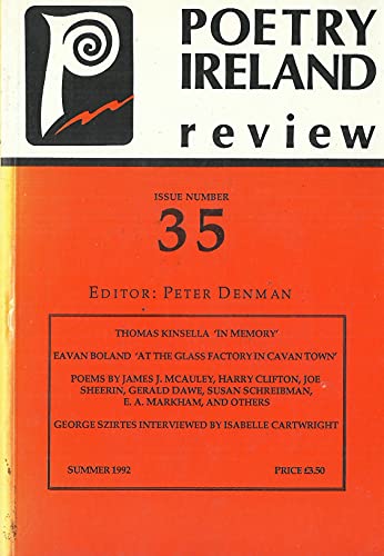 Poetry Ireland review issue no. 35 (Poetry Ireland review)