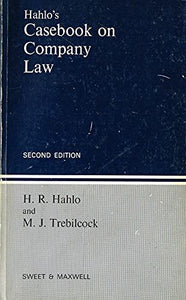 Casebook on Company Law