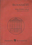 Bloomsbury Auctions Godalming: Bibliophile Sale, Wednesday 21st May 2014