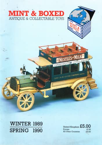 Mint and Boxed catalogue, Winter 1989-Spring 1990 - Antique and Collectable Toys