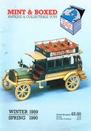 Mint and Boxed catalogue, Winter 1989-Spring 1990 - Antique and Collectable Toys