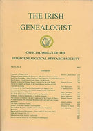The Irish Genealogist, Vol 13, No 4: 2013 - Official Organ of the Irish Genealogical Research Society