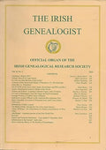 The Irish Genealogist, Vol 14, No 2: 2015 - Official Organ of the Irish Genealogical Research Society