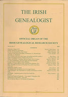 The Irish Genealogist, Vol 14, No 2: 2015 - Official Organ of the Irish Genealogical Research Society
