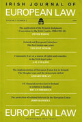 Irish Journal of European Law, Volume 3, Number 2, 1994