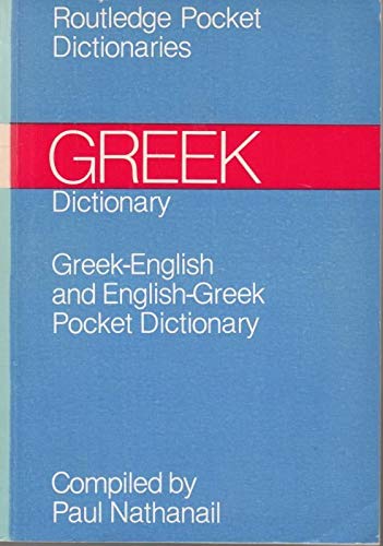 English-Greek, Greek-English Dictionary (Routledge pocket dictionaries)
