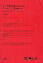 Load image into Gallery viewer, BERJ: British Educational Research Journal June 2017, Volume 43, Number 3 - Journal of the British Educational Research Association
