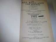 The All England Law Reports 1951 Volume 1