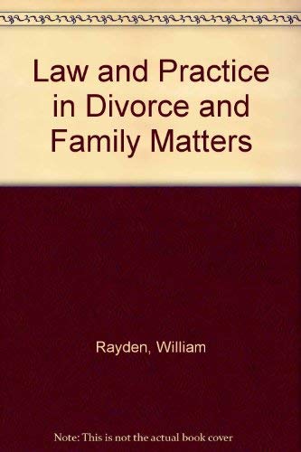 Law and Practice in Divorce and Family Matters: 2nd Suppt. to 14r. e