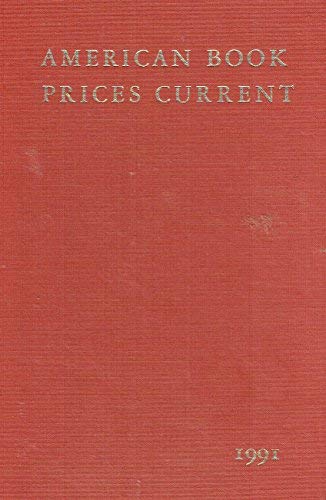 American Book Prices Current, 1991: 97