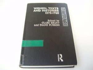 Women, Texts and Histories, 1575-1760