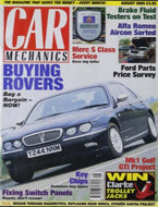 Car Mechanics magazine, August 2005: Rover, Mercedes S Class, Ford parts, VW Mk1 Golf Gti, Ford parts, Alfa Romeo aircon