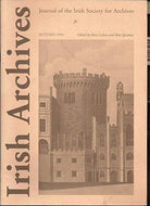 Irish Archives, Autumn 1994: Journal of the Irish Society for Archives