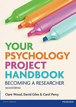 Load image into Gallery viewer, Your Psychology Project Handbook (2nd Edition): Becoming a Researcher