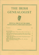 The Irish Genealogist, Vol 10, No 1: 1998 - Official Organ of the Irish Genealogical Research Society