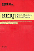 BERJ: British Educational Research Journal February 2017, Volume 43, Number 5 - Journal of the British Educational Research Association