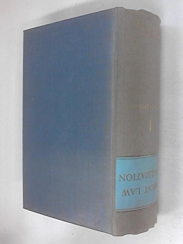 Current Law- Consolidation 1- 1947-1951