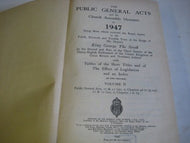 The Public General Acts and the Church Assembly Measures of 1947 Volume 2