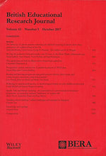 Load image into Gallery viewer, BERJ: British Educational Research Journal February 2017, Volume 43, Number 5 - Journal of the British Educational Research Association