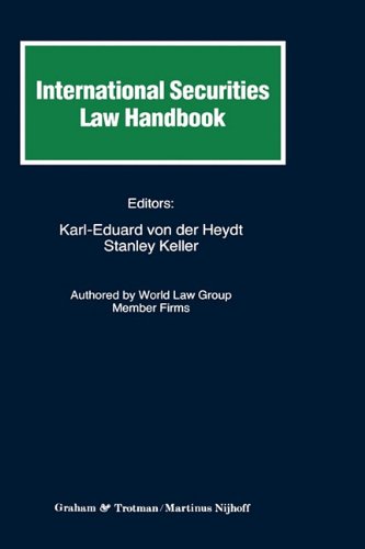 International Securities Law Handbook (World Law Group Series)