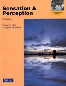 Sensation and Perception: International Edition