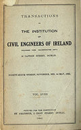 Transactions of the Institution of Civil Engineers of Ireland - Volume LVIII (58), Ninety-sixth Session (96th), November 1931 to May 1932