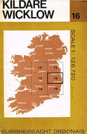 Kildare/Wicklow Sheet 16, 1/2 inch to 1 mile - Ordnance Survey of Ireland