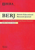 BERJ: British Educational Research Journal April 2018, Volume 44, Number 2 - Journal of the British Educational Research Association