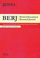 BERJ: British Educational Research Journal April 2018, Volume 44, Number 2 - Journal of the British Educational Research Association