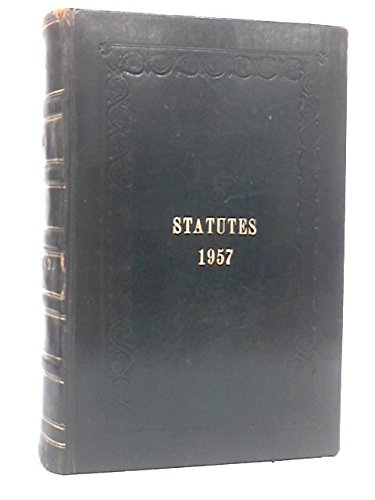 The Public General Acts And Church Assembly Measure Of 1957.