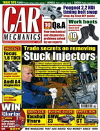 Car Mechanics magazine, February 2014: stuck injectors, Ford Focus 1.8 TDCi cambelt, Audi A4 diagnostics, Vaxuhall Vivaro 1.9 Di