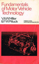 Load image into Gallery viewer, Fundamentals of Motor Vehicle Technology