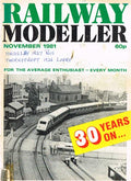 Railway Modeller, November 1981, Volume 33, Number 373 - For the Average Enthusiast