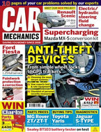 Car Mechanics magazine, July 2016: anti-theft devices, GPS, Ford Fiesta 1.25, Mazda MX-5 supercharging, Renault Scenic 1.6-litre VVT, MG Rover ZT/ZT-T, Toyota Yaris, Jaguar S-Type diagnostics