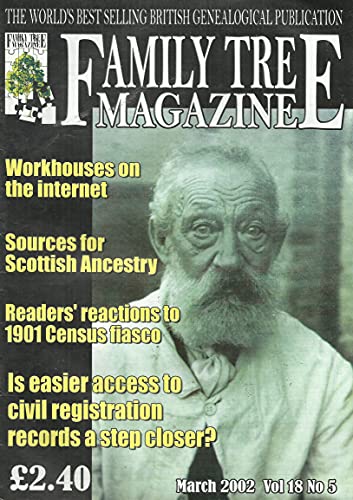 Family Tree Magazine, March 2002, Volume 18, Number 5