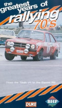 Load image into Gallery viewer, The Greatest Years Of Rallying: 1970s [VHS]